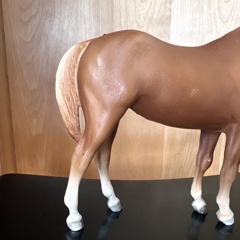 Vintage Breyer Traditional Palomino Variation Quarter Horse Yearling #102(B) - Picture 5 of 10